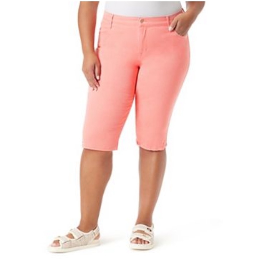 NWT Gloria Vanderbilt Marjan Rose Lorelai Skimmer pants size 24W